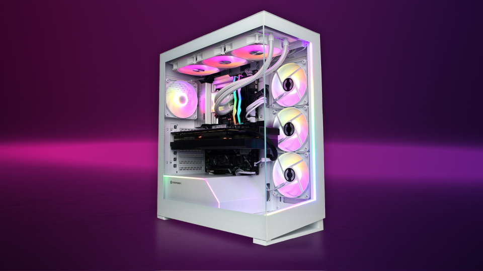 CyberPowerPC Gamer Supreme Liquid Cool Desktop Computer (White)