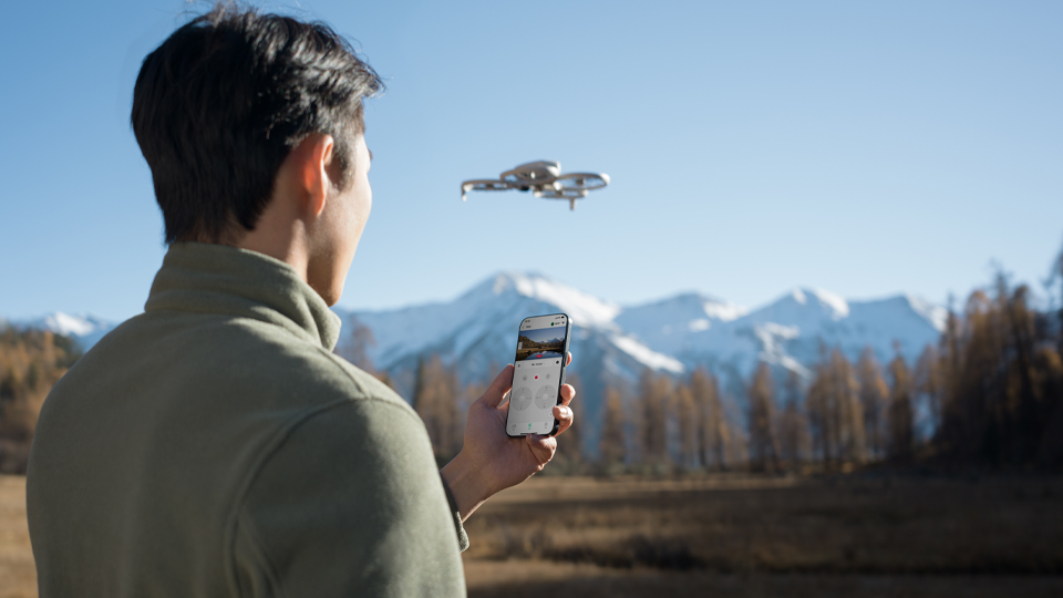 DJI FLIP Mobile App Control