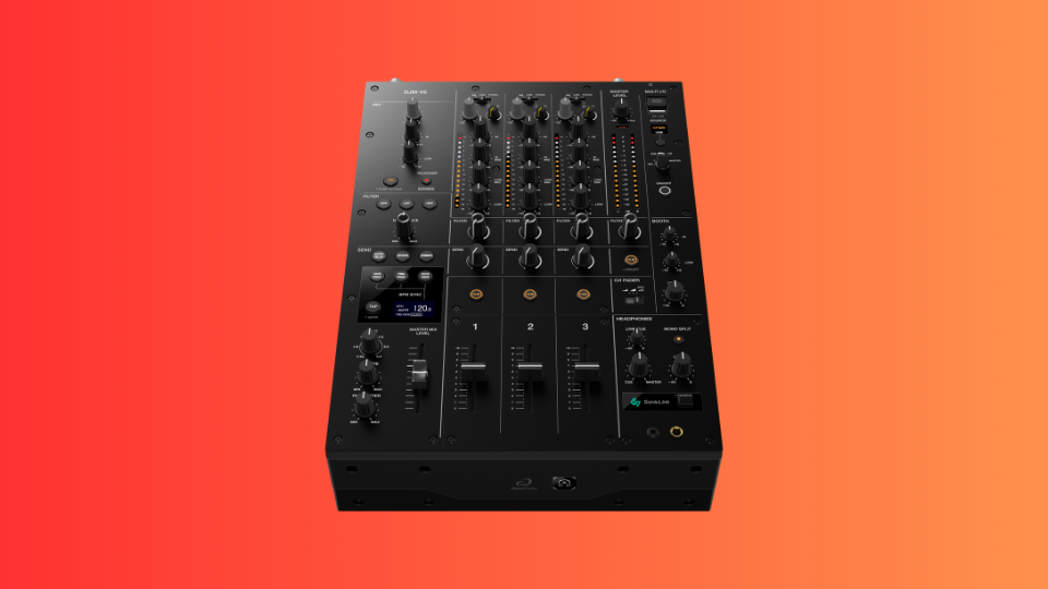 AlphaTheta DJM-V5 3-Channel Professional DJ Mixer