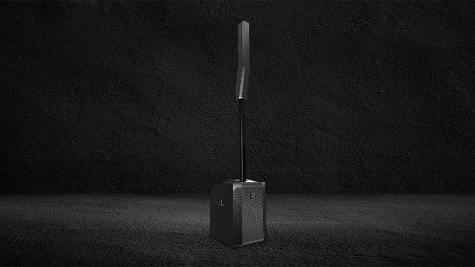 Electro-Voice EVOLVE 50 Portable 1000W Bluetooth-Enabled Subwoofer and Column Speaker Kit