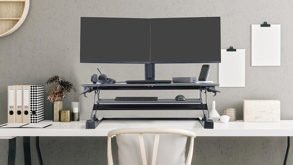 Ergotron WorkFit TL Sit Stand Desktop Workstation