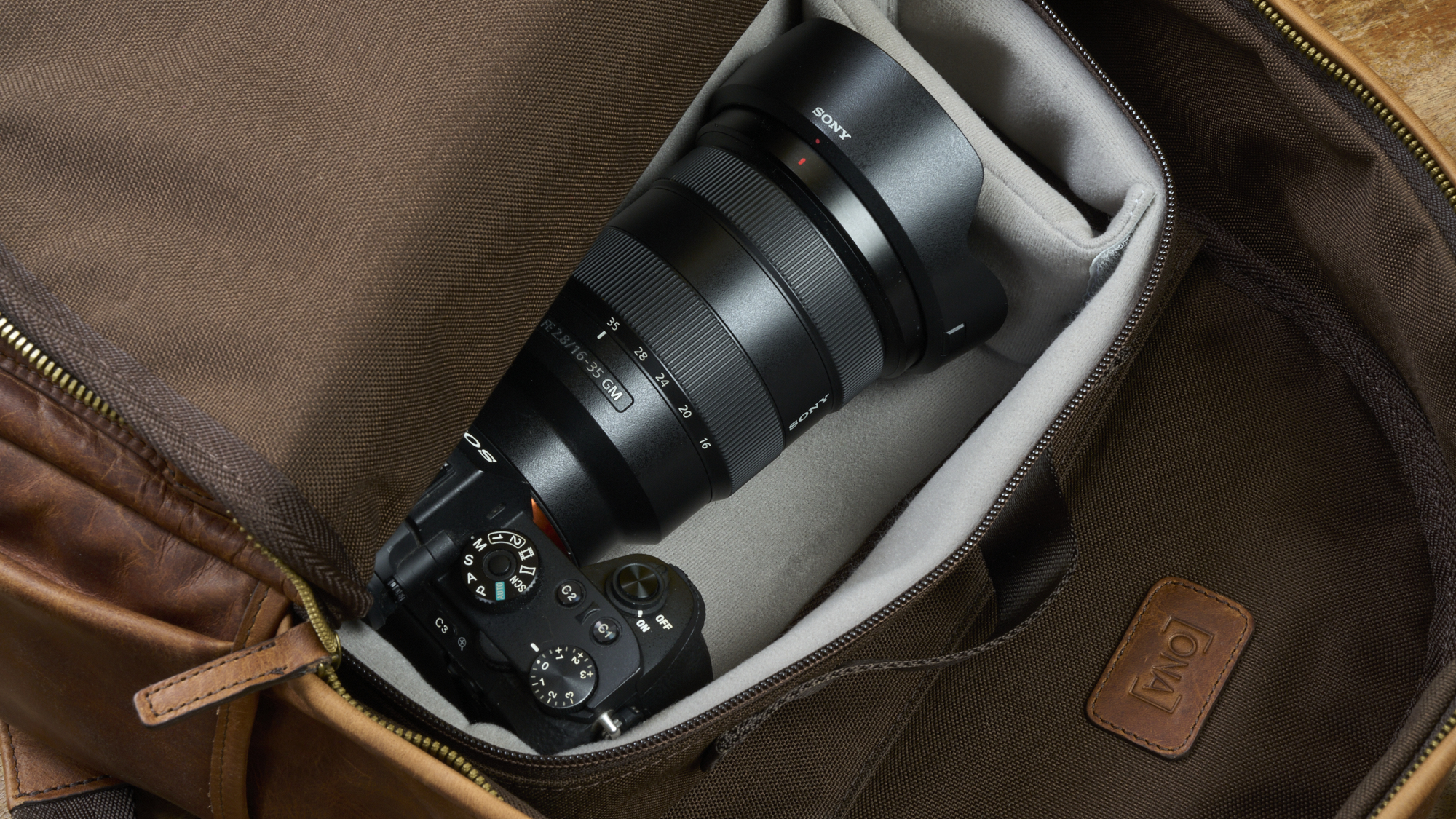 Two removable camera cases provide extra protection inside