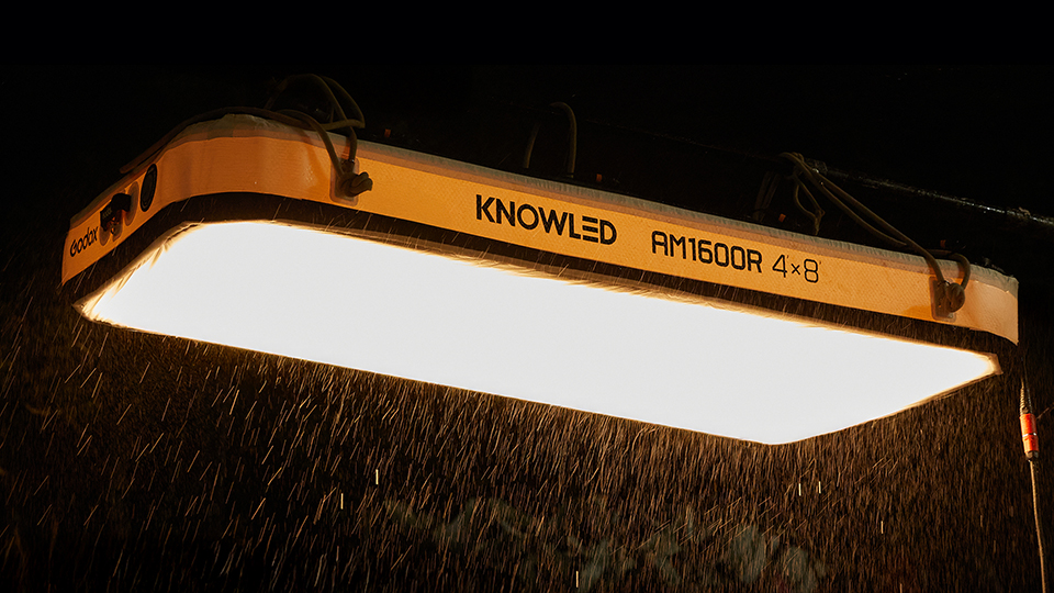 Godox KNOWLED AM1600R RGB Inflatable LED Light Mat 4x8 Setup