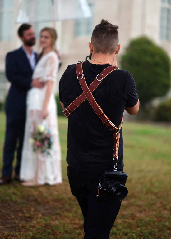 If you need to carry two cameras at the same time, HoldFast Gear lets you do it in style.