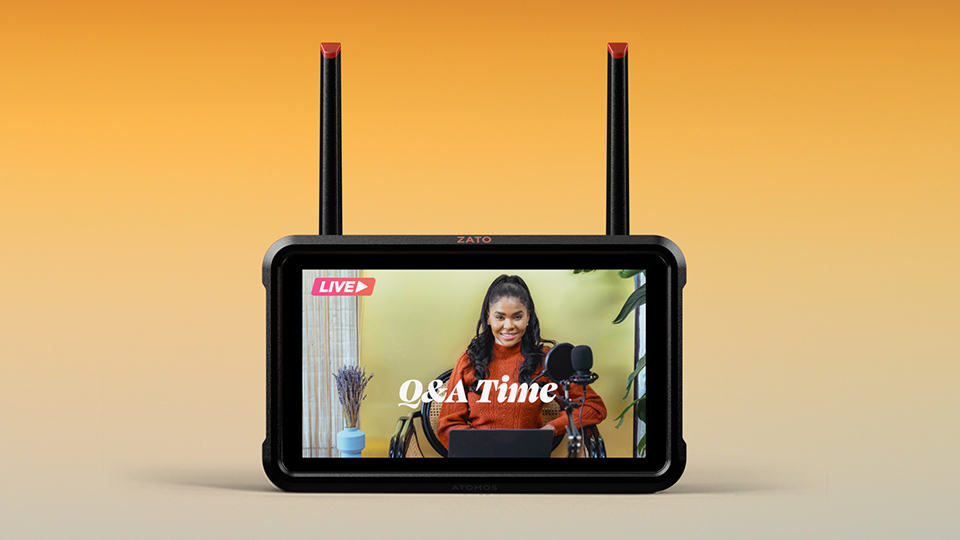 Atomos ZATO CONNECT 5.2" Network-Connected Video Monitor & Recorder 1080p60