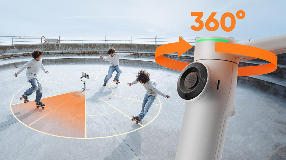 Insta360 Flow 2 Pro Smartphone Gimbal Stabilizer 360 Pan