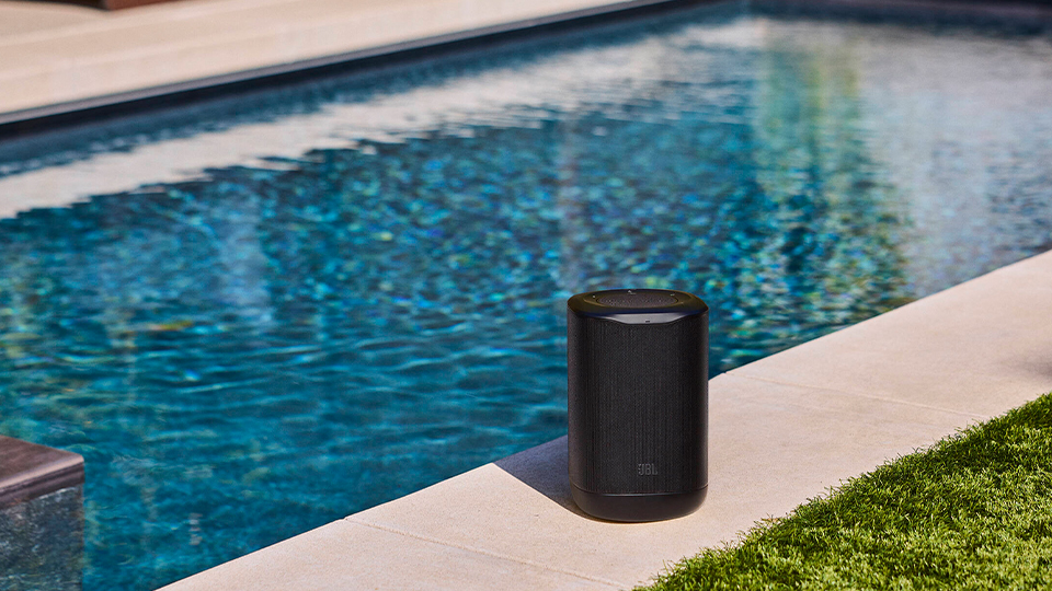 JBL Cove P1 Portable Wireless Wi Fi Home Speaker with Dolby Atmos