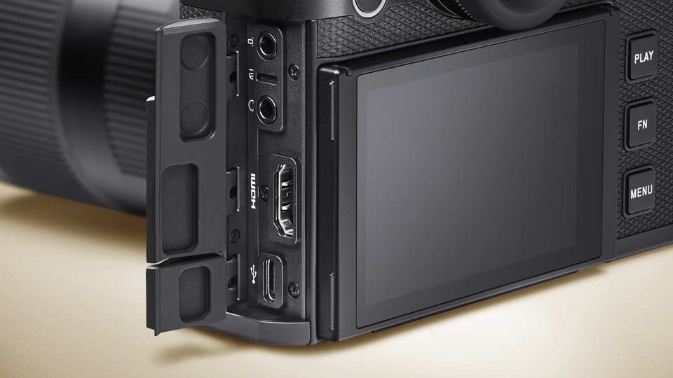 Leica SL3-S Mirrorless Camera Connectivity Options