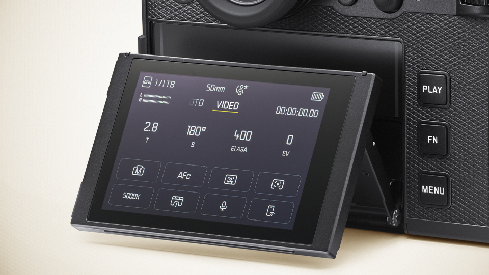 Leica SL3-S Mirrorless Camera Video Settings
