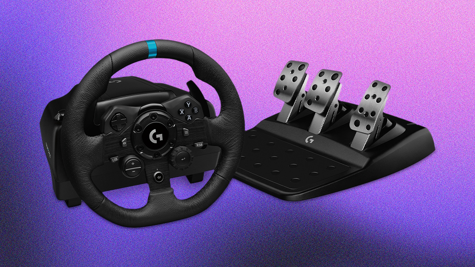 Logitech G G923 Racing Wheel and Pedals