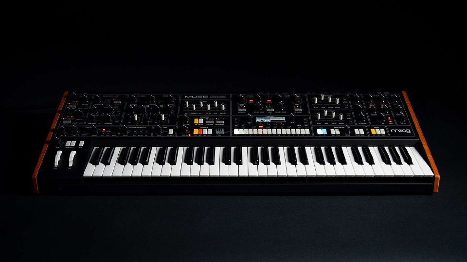 Moog Muse 8 Voice Analog Bi Timbral Polyphonic Synthesizer