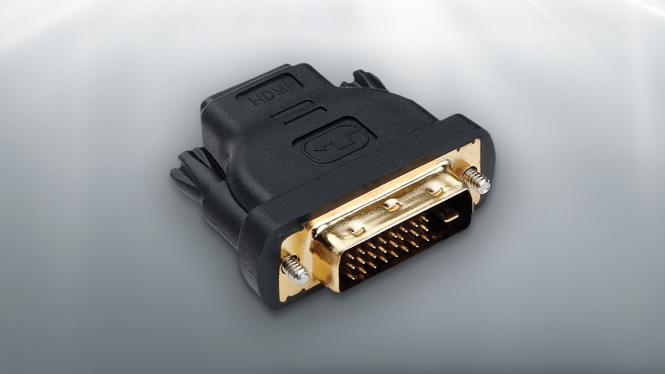 Pearstone HDMI Female to DVI D Male Video Adapter