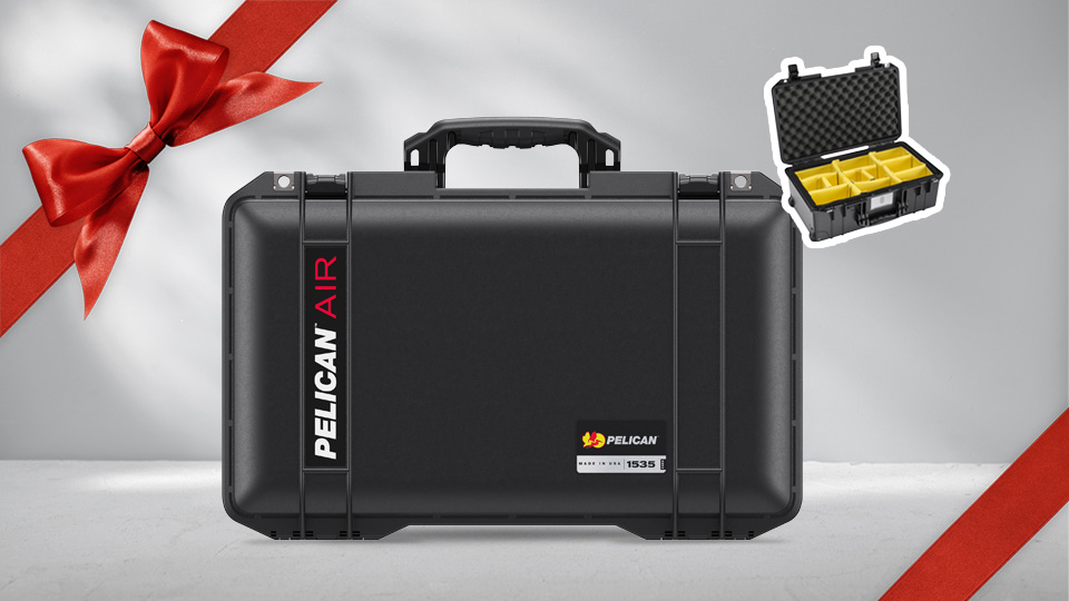 Pelican 1535AirWD Wheeled Carry-On Hard Case