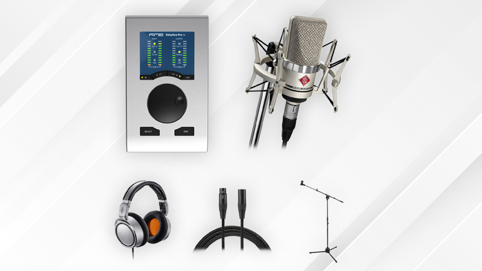 RME Babyface Pro FS and Neumann TLM 102 Mic kit