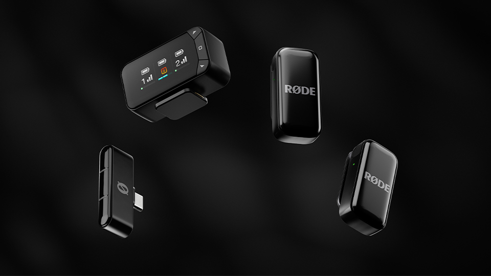 RODE Wireless Micro 2 Person Ultracompact Wireless Microphone Pro System for Cameras and Mobile Devices Lifestyle