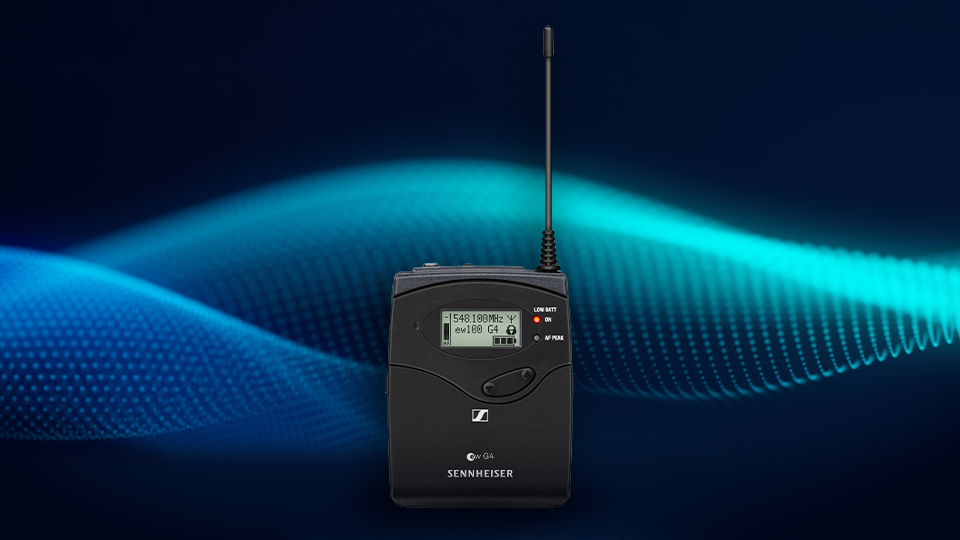 Sennheiser EW 100 ENG G4 Camera Mount Wireless Legendary Series