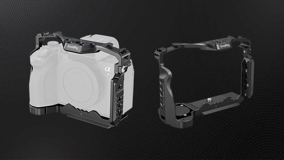 SmallRig Cage with Airtag Slot for Sony Alpha 7RV - 7IV - 7SIII - 1 - 7RIV