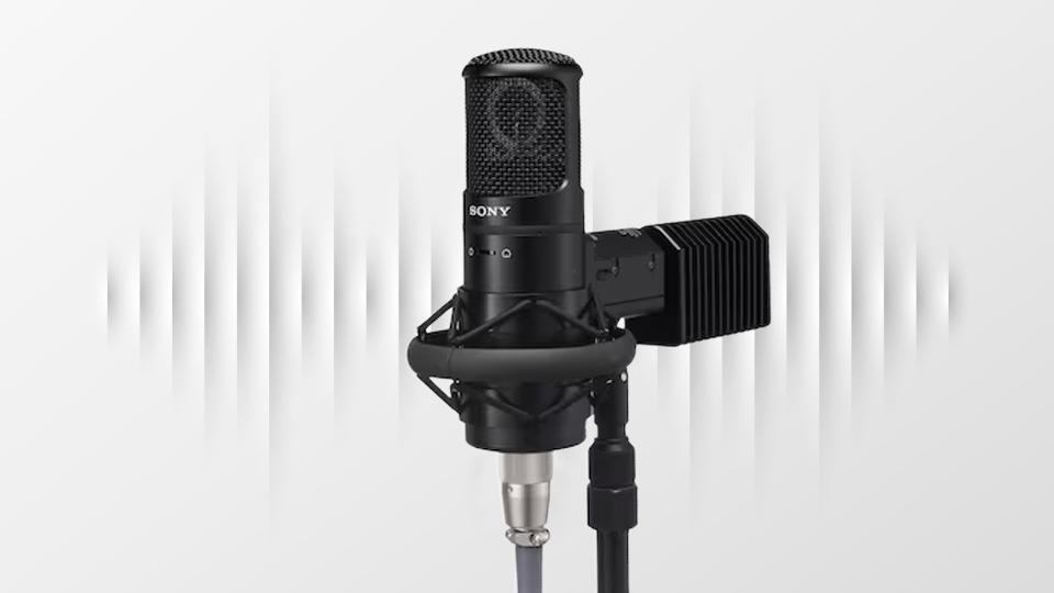 Sony C-800G Studio Tube Condenser Microphone with Power Supply