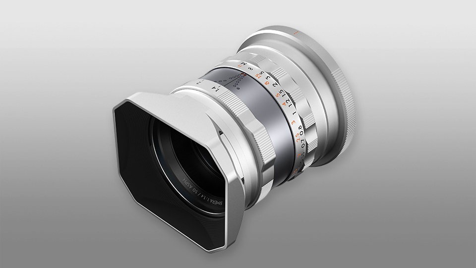 Thypoch Simera 50mm f/1.4 Prime Lens for Nikon Z Silver With Hood