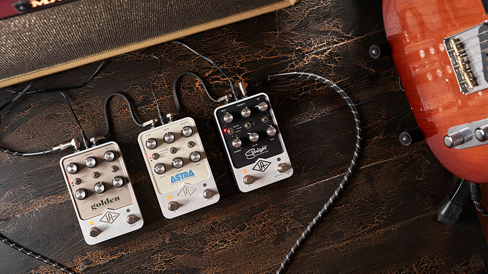 Universal Audio UAFX Golden Reverb Stereo Effects Pedal