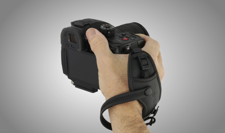 The Vello Hand Grip Strap is for when you need something to secure your camera while you hold it.
