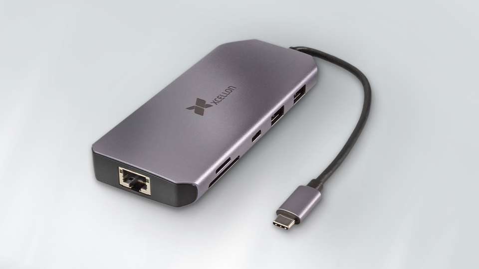 Xcellon Pro Hub 10 10-in-1 USB-C 3.2 Gen 2 Hub