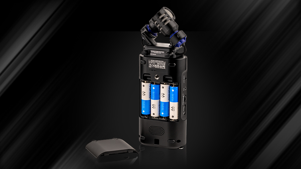 Zoom H5studio Handy Recorder Batteries