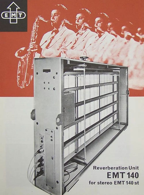 Brochure for the EMT 140 Plate Reverb