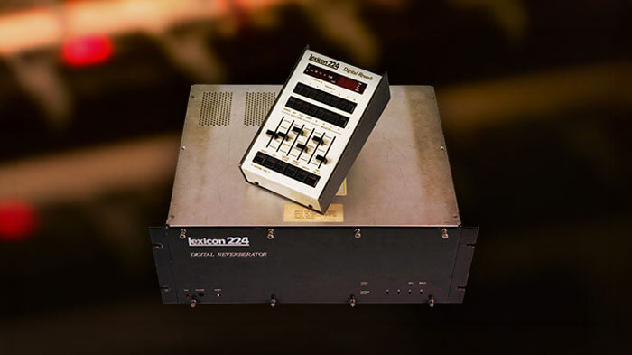Lexicon 224 rackmount unit and original desktop control panel
