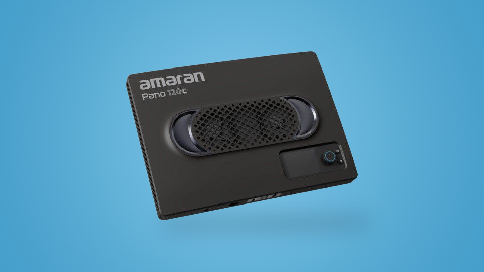 amaran Pano 120c RGB COB Mobile Light Panel in Charcoal
