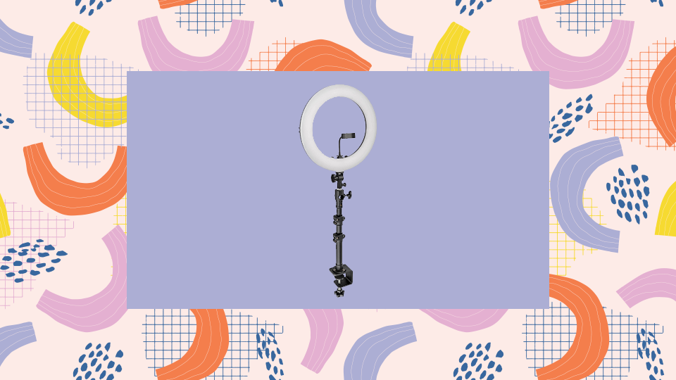 Angler Bi-Color Ring Light Kit with Telescoping Table Stand