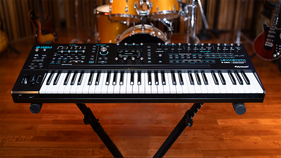 ASM Leviasynth Keyboard 16-Voice Analog/Digital Hybrid Synthesizer ASM Leviasynth Keyboard 16-Voice Analog/Digital Hybrid Synthesizer