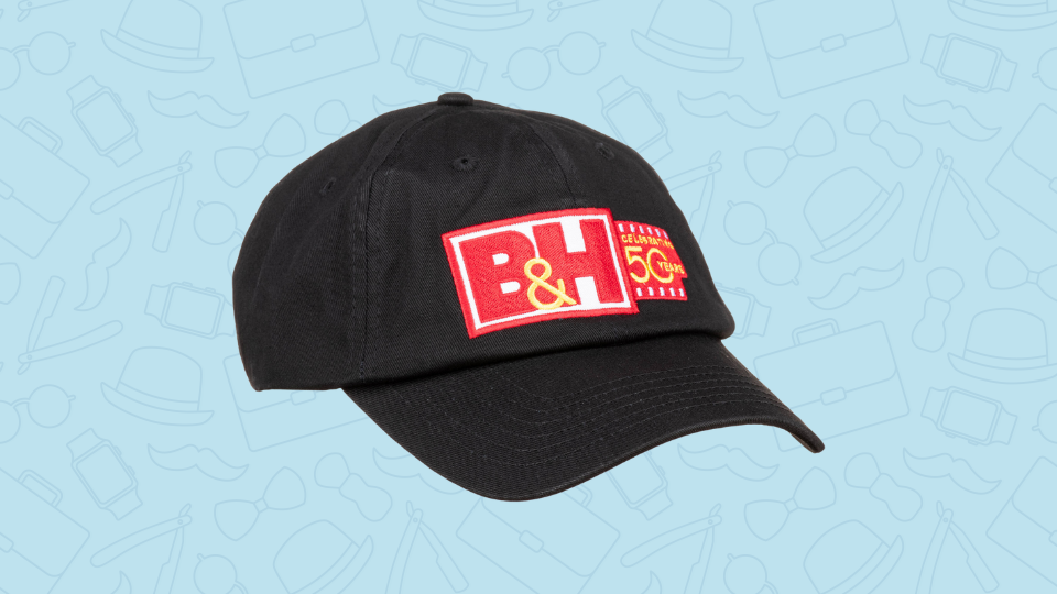 B&H Photo Video Special 50th Anniversary Edition Logo Baseball Cap B&H Photo Video Special 50th Anniversary Edition Logo Baseball Cap