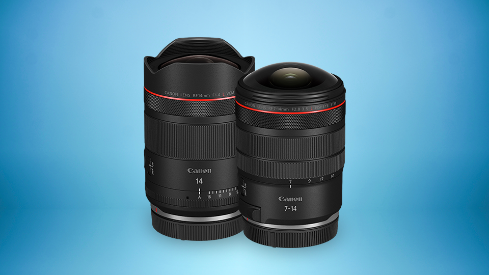 Canon 14mm f/1.4 L VCM Lens and 7-14mm f/2.8-3.5 L Fisheye STM Lens