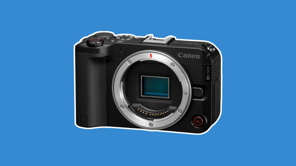 Canon EOS R50V Mirrorless Camera with 18-50mm Lens and Advanced Lecture Kit