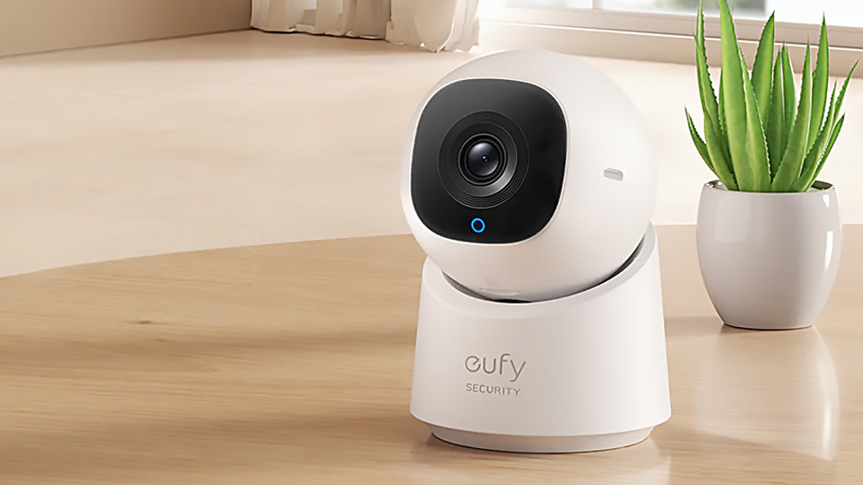 eufy Security C220 2K Indoor Pan and Tilt Camera with Night Vision
