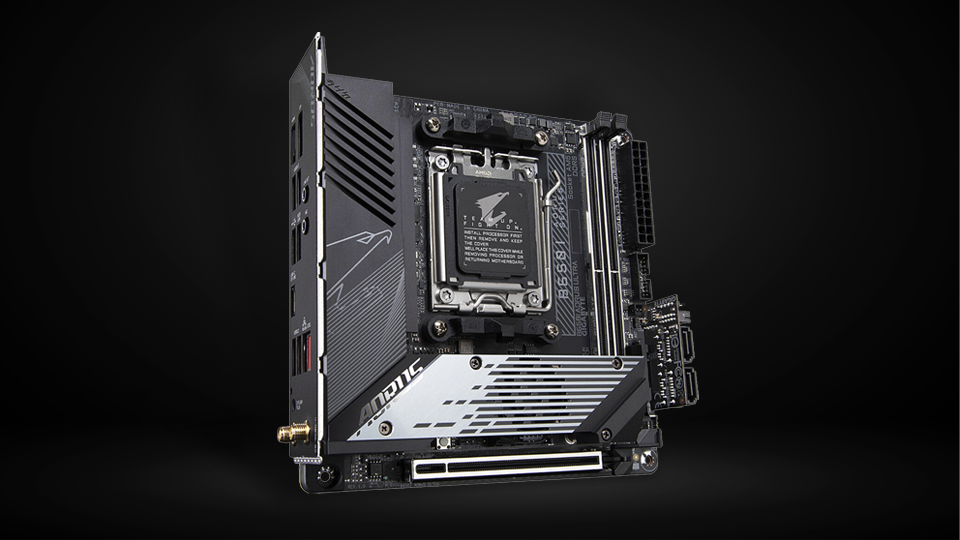 Gigabyte B650I AORUS ULTRA AM5 Mini-ITX Motherboard Gigabyte B650I AORUS ULTRA AM5 Mini-ITX Motherboard