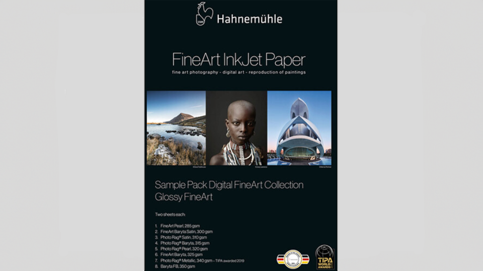 Hahnemuhle Glossy Sample Pack FineArt Assortment