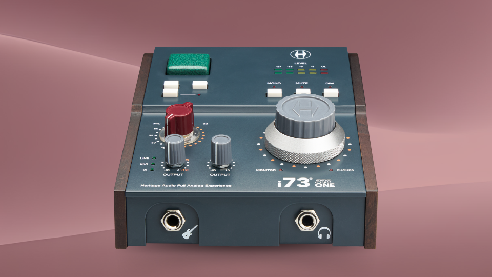 Heritage Audio i73 PRO One USB-C Audio Interface