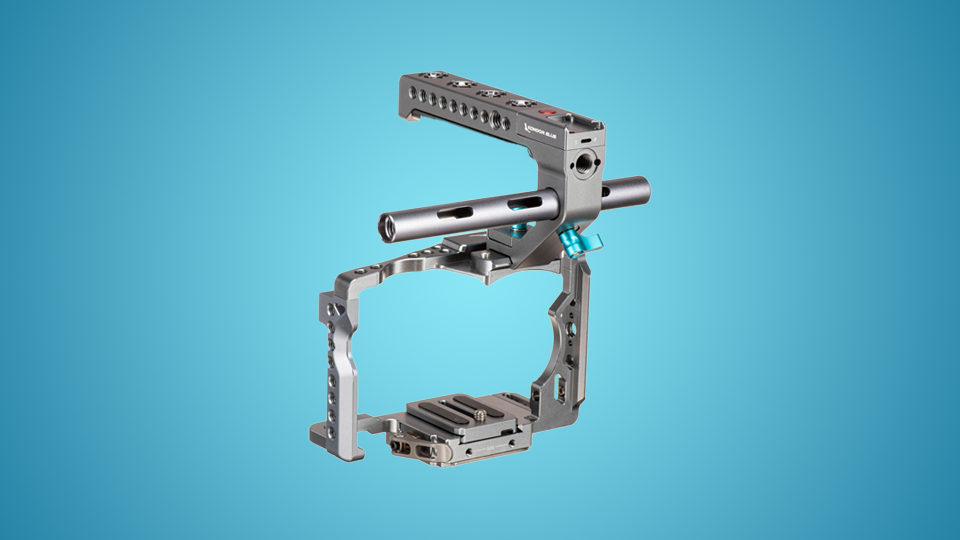 Kondor Blue Full Camera Cage with Top Handle for Sony a1/a7 Series