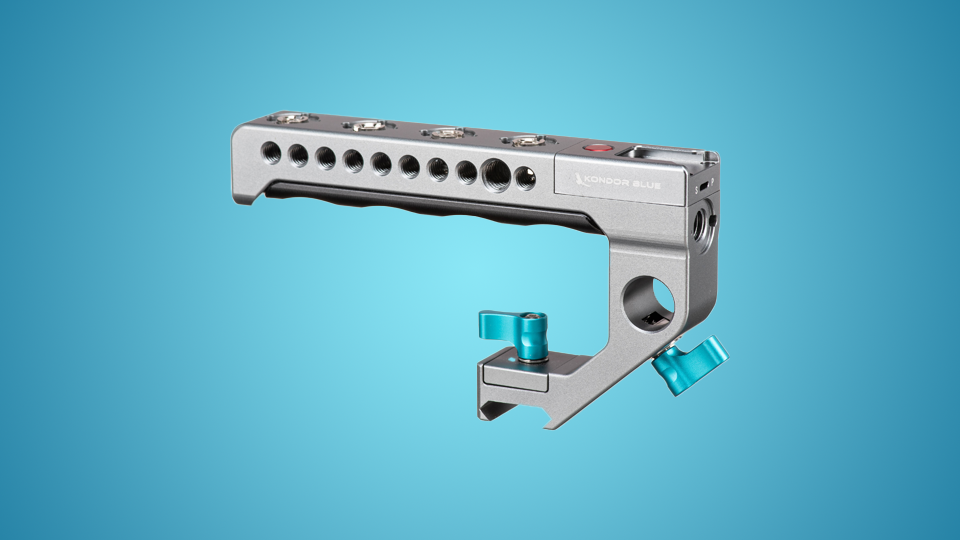 Kondor Blue Cage Top Handle with Start/Stop Camera Control for Select Cameras