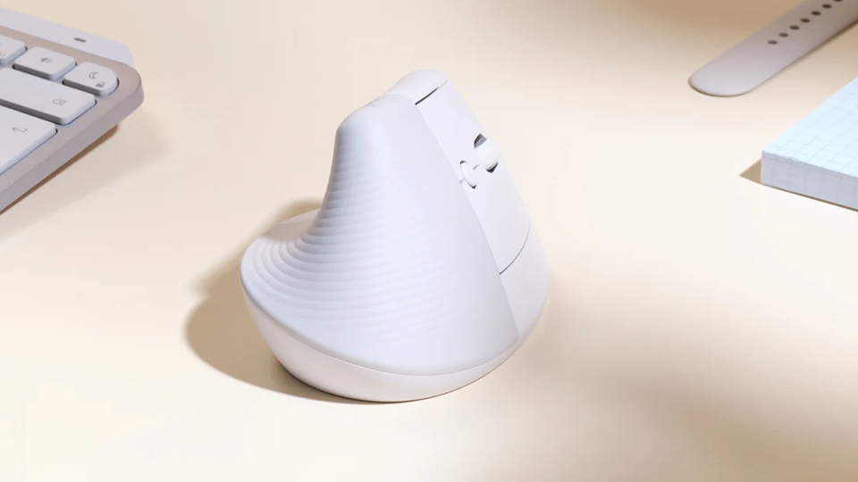 Logitech Lift Vertical Ergonomic Wireless Mouse