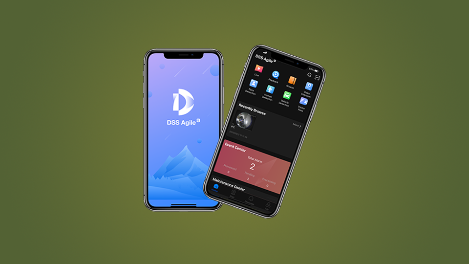 Dahua DMSS mobile app for iOS and Android