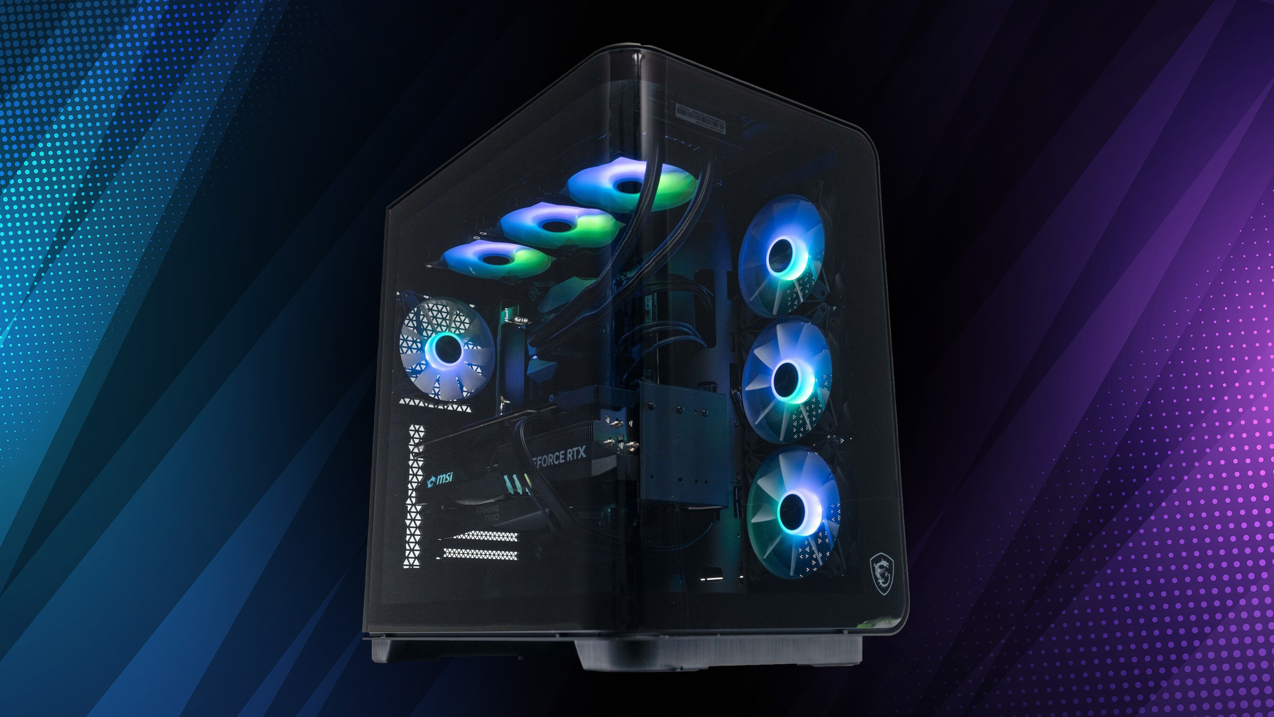 MSI Vision Elite RS AI Gaming Desktop Computer