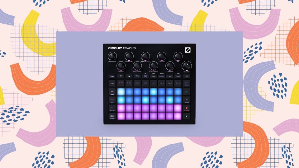 Novation Circuit Tracks Standalone Groove Box with Synths, Drums, and Sequencer