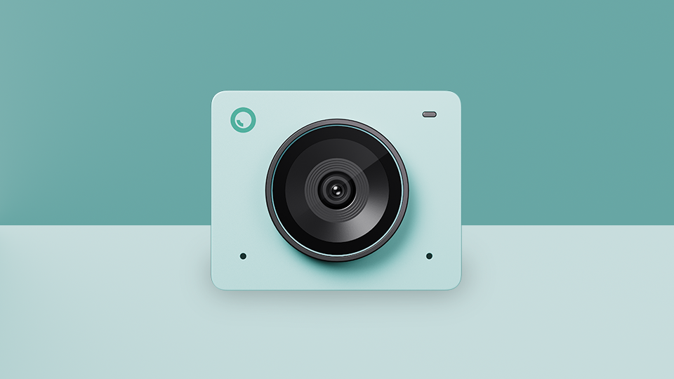 OBSBOT Meet 2 4K Webcam in Aurora Green