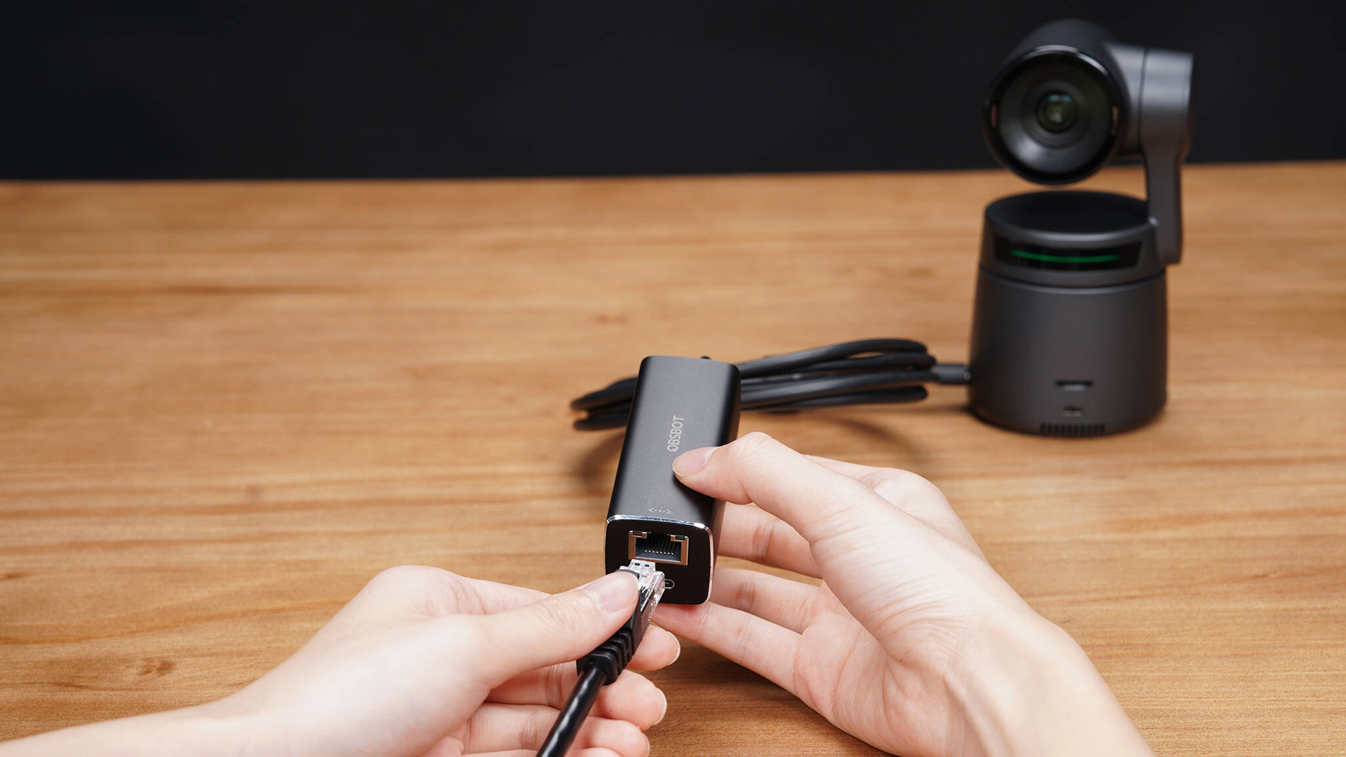OBSBOT Tail Air AI-Powered PTZ Streaming Camera