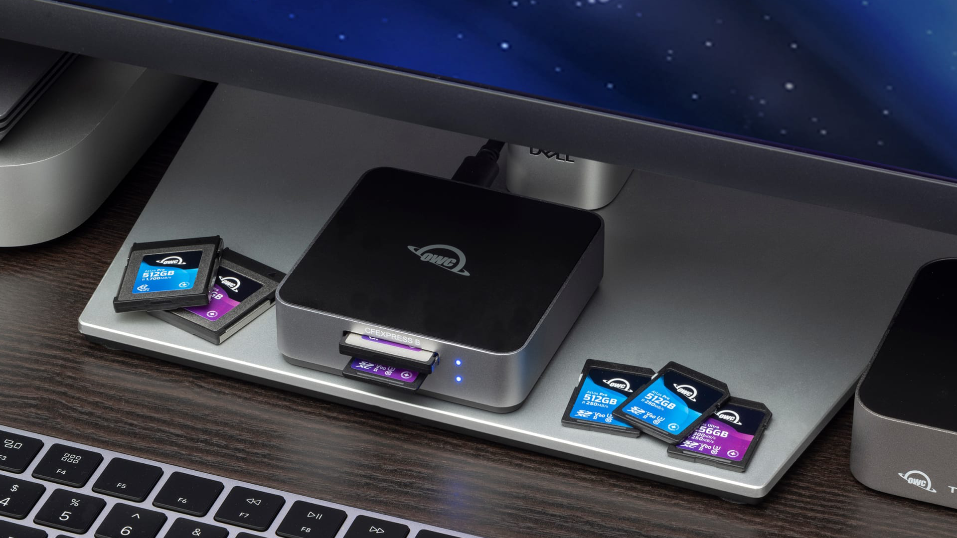 OWC Atlas Dual CFexpress + SD Card Reader