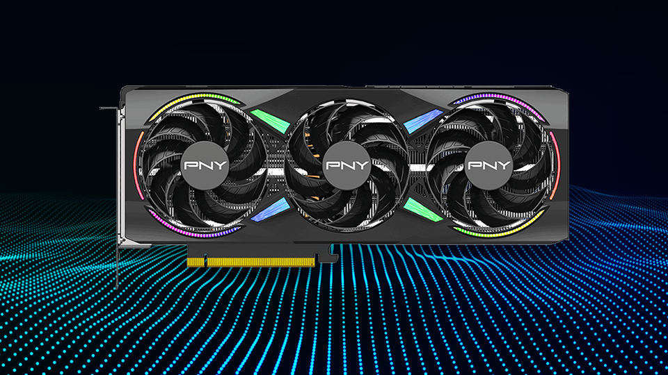 PNY NVIDIA GeForce RTX 5070 Ti OC Triple Fan Graphics Card