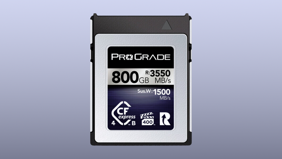 ProGrade Digital 800GB CFexpress 4.0 Type B Iridium Memory Card